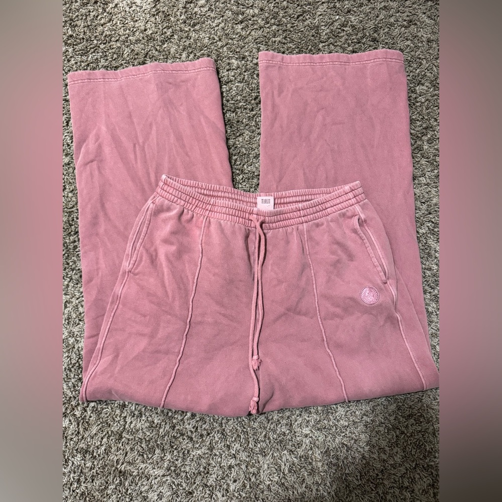 Victoria Secret Pink Premium Fleece Wide-Leg Pants - Picture 7 of 8